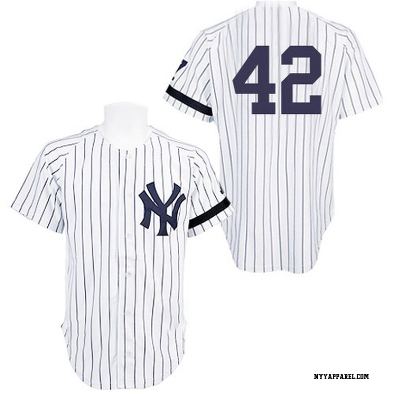 Authentic Mariano Rivera Men's New York Yankees White Practice ...