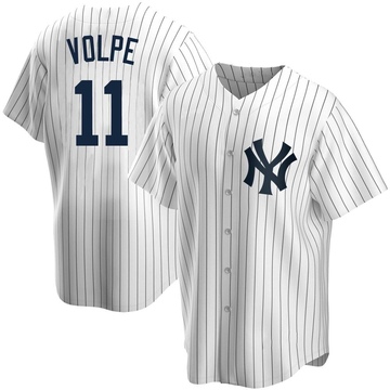 Replica Anthony Volpe Youth New York Yankees White Home Jersey