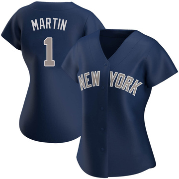 Replica Billy Martin Women's New York Yankees Navy Alternate Jersey