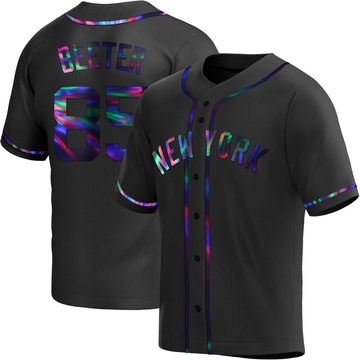 Replica Clayton Beeter Youth New York Yankees Black Holographic Alternate Jersey