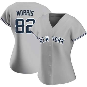 Replica Cody Morris Women's New York Yankees Gray Road Name Jersey