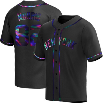 Replica Cody Morris Youth New York Yankees Black Holographic Alternate Jersey