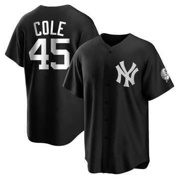 Profile Men's Gerrit Cole White/Navy New York Yankees Big & Tall Replica Player Jersey