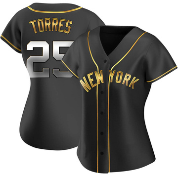 Men's Nike Gleyber Torres Gray New York Yankees Road Replica Player Name Jersey