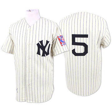 Joe DiMaggio Women's New York Yankees Road Name Jersey - Gray Replica