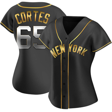 Nestor Cortes No Name Road Jersey - NY Yankees Number Only Replica