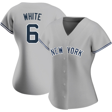 Roy White Youth New York Yankees Jersey - Black/White Replica