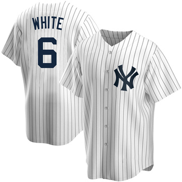 Roy White New York Yankees Women's White Backer Slim Fit T-Shirt - Ash