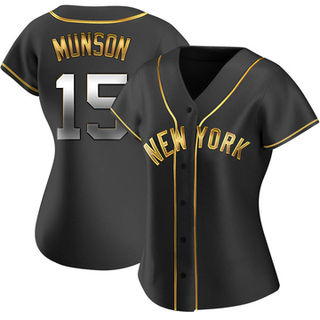 Thurman Munson New York Yankees Mitchell & Ness Throwback 1969 Authentic  Jersey – Cream/Navy – Collette Boutique