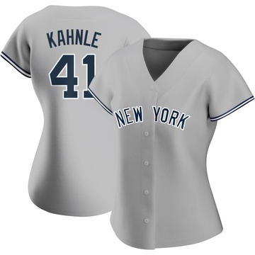 Replica Tommy Kahnle Women's New York Yankees Gray Road Name Jersey