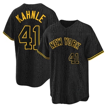 Replica Tommy Kahnle Youth New York Yankees Black Snake Skin City Jersey