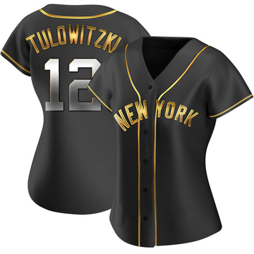 Troy Tulowitzki New York Yankees Women's Navy Roster Name & Number T-Shirt 