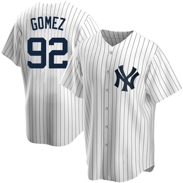 Replica Yoendrys Gomez Youth New York Yankees White Home Jersey