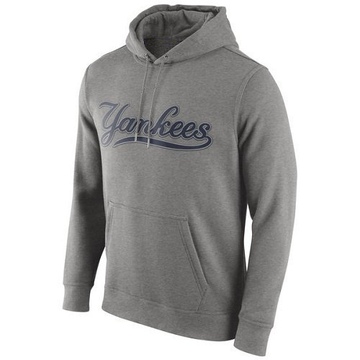 Men's New York Yankees Gray Club Pullover Hoodie -