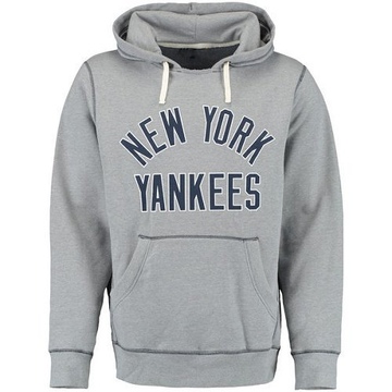 Men's New York Yankees Gray Legacy Fleece Hoodie -